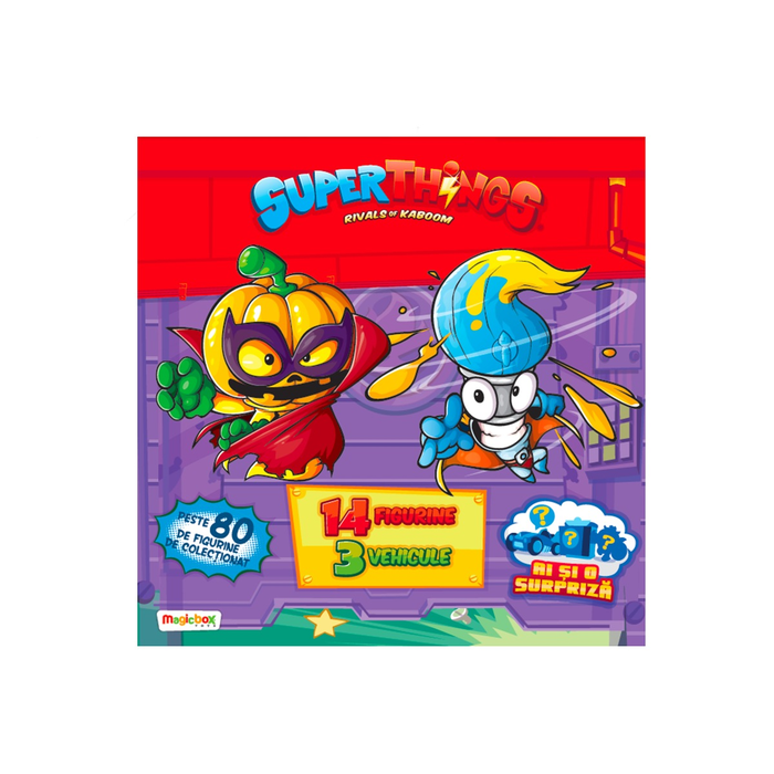Jocuri, Jucarii si Seturi Creative - SUPERTHINGS Rivals of Kaboom, figurine, pachet promo 18 jucarii