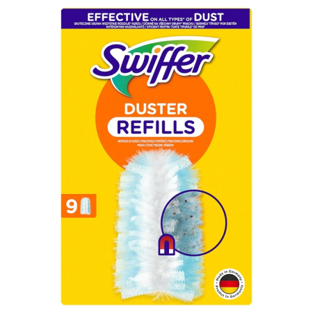 Produse curatenie - SWIFFER Duster Refills, rezerve pamatuf, 9 buc