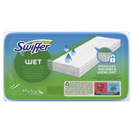 Produse curatenie - SWIFFER Sweeper, rezerve lavete umede, pentru pardoseala, 20 buc