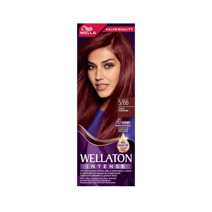 Vopsea de par - WELLATON Intense, vopsea de par, nuanta violet, nr 5/66