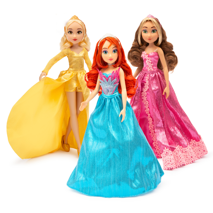 Jocuri, Jucarii si Seturi Creative - WINX 3 modele, papusi, 27 cm