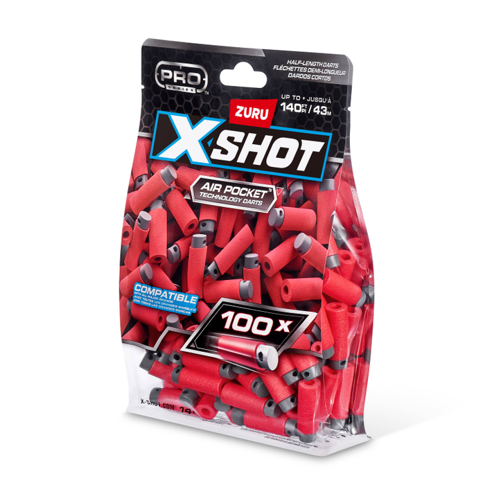 Jocuri, Jucarii si Seturi Creative - X-SHOT 1 model, arma de jucarie, Pro Series 100 proiectile