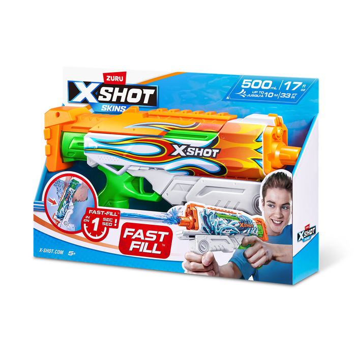 Jocuri, Jucarii si Seturi Creative - X-SHOT Hyperload, arma de jucarie, Blazer