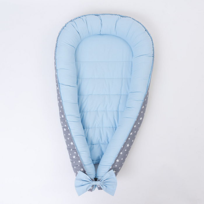 Cosulet pentru bebe Bleu cu stele [2]