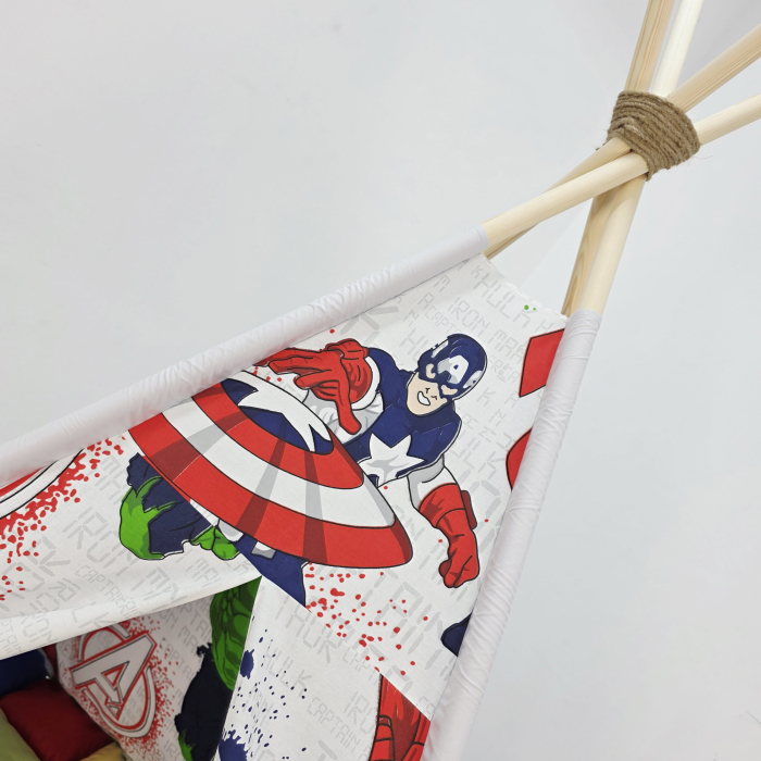 Cort de joaca teepee Avengers- Hulk, Iron Man, Thor [7]