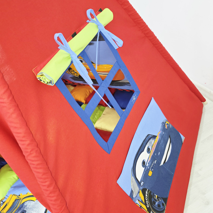 Cort de joaca teepee Cars - Fulger McQueen si prietenii [4]