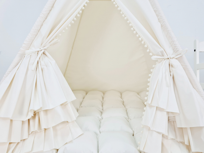 Cort teepee de joaca Ivoire&Ruffle [4]