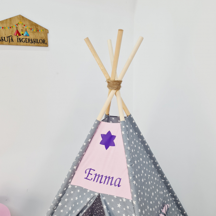 Cort de joaca teepee Milky Stars Emma [3]