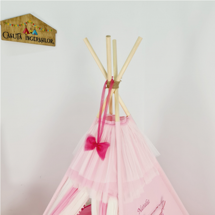 Cort teepee de joaca Castelul Magic [4]