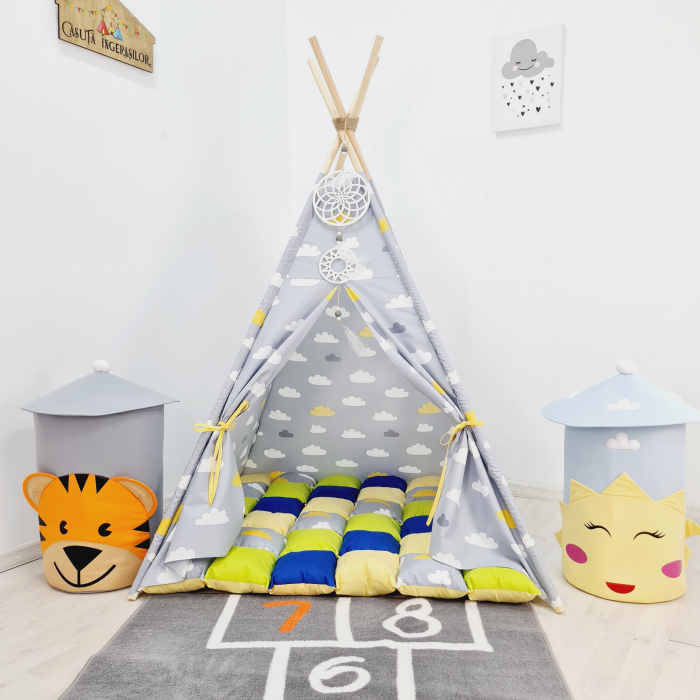 Cort teepee de joaca Cloudy 2 [5]