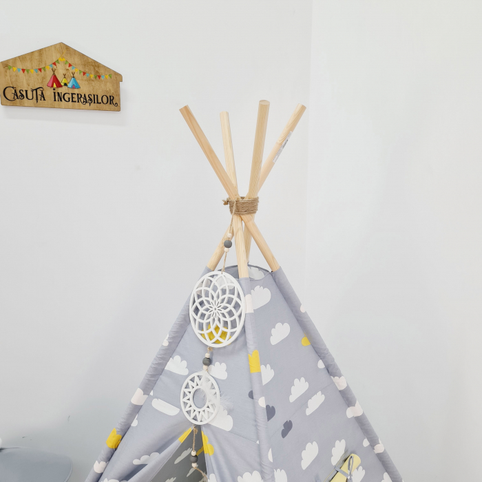 Cort teepee de joaca Cloudy 2 [3]