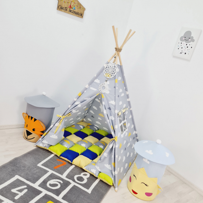 Cort teepee de joaca Cloudy 2 [2]