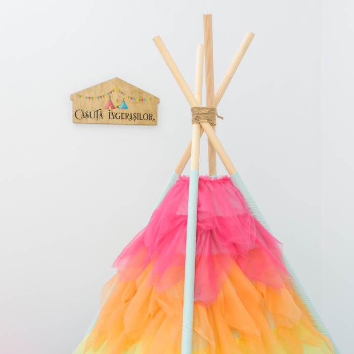 Cort teepee de joaca Believe in Magic [5]