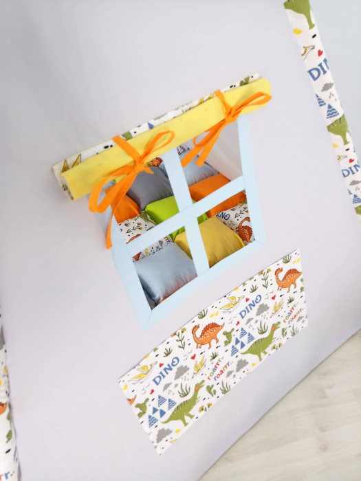 Cort teepee de joaca Dino [3]