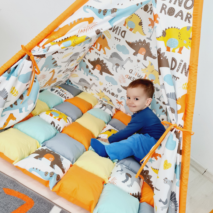Cort teepee de joaca Dino 4 [6]