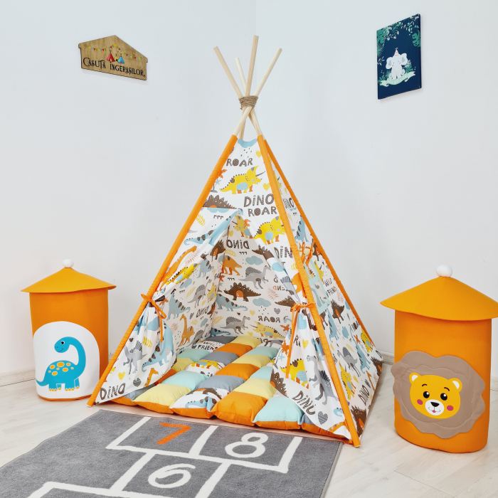 Cort teepee de joaca Dino 4 [1]