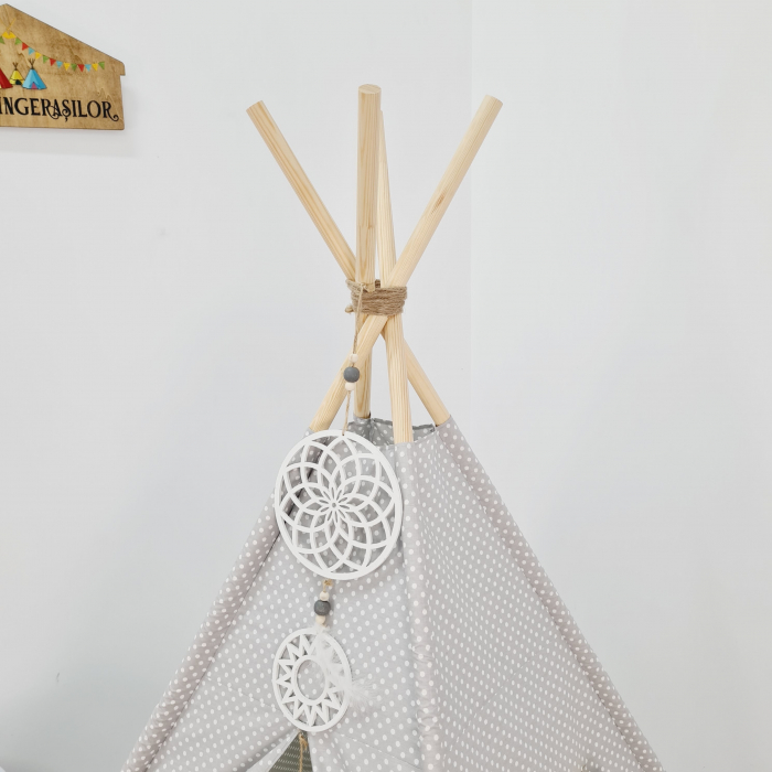 Cort teepee de joaca Dots [3]