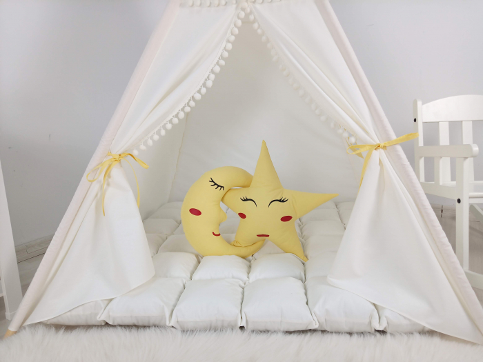 Cort teepee de joaca ivoire bunny [4]