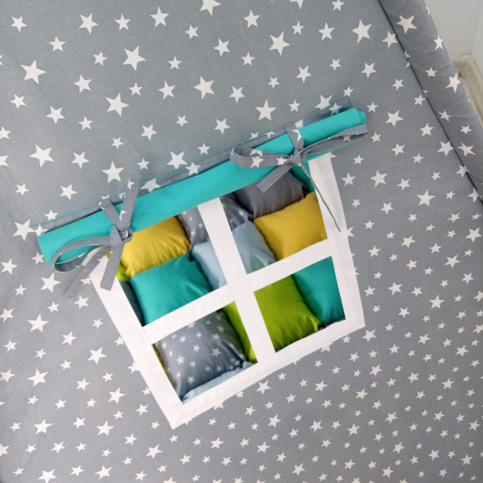 Cort teepee de joaca Milky Stars&Elephant [3]