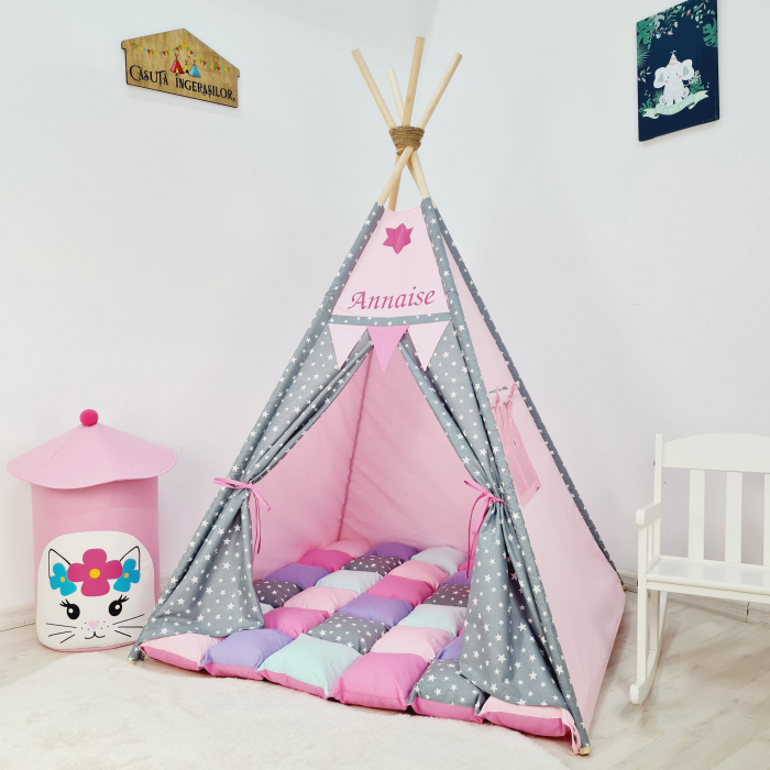 Cort de joaca teepee Milky Stars Patrisia [1]