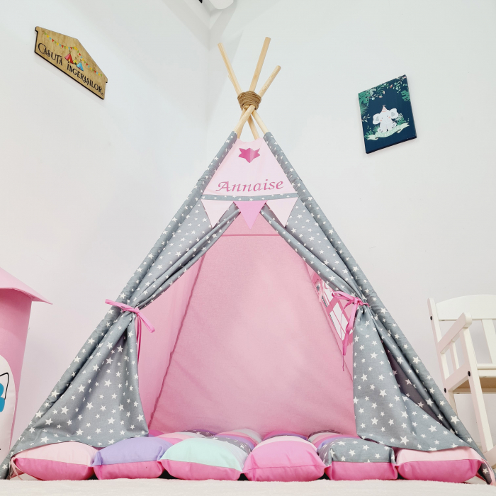 Cort de joaca teepee Milky Stars Patrisia [2]