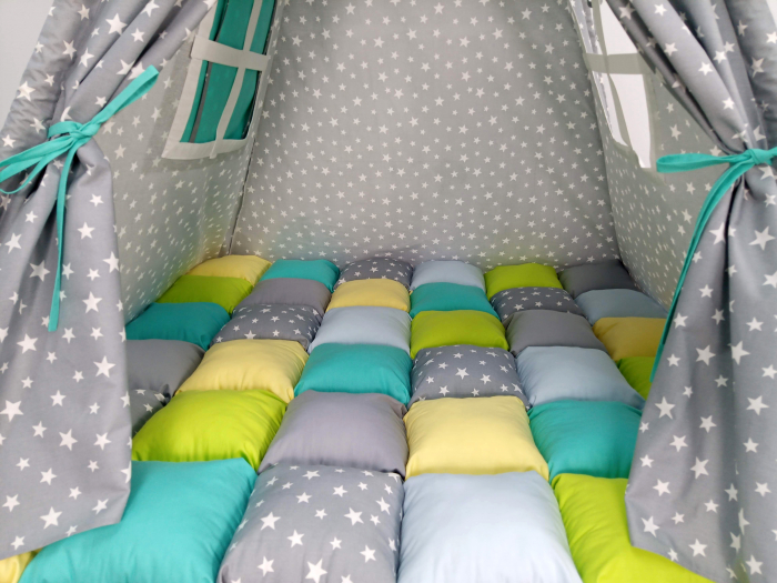 Cort teepee de joaca tematica stele [3]