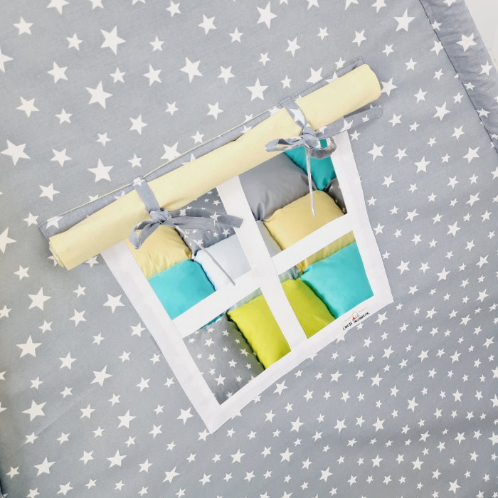 Cort teepee de joaca Milky Stars&Owl [4]