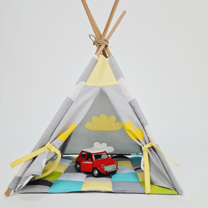 Cort de joaca teepee papusi - Cloudy 3 [6]