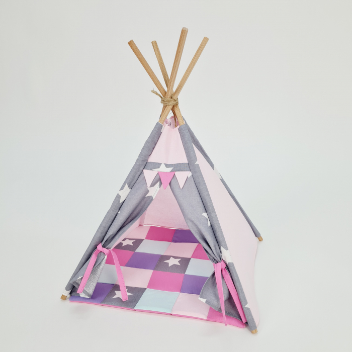 Cort de joaca teepee papusi - Patrisia [2]