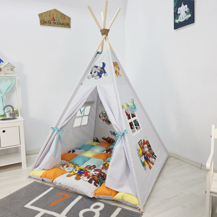 Cort de joaca teepee Patrula Catelusilor 3 [2]