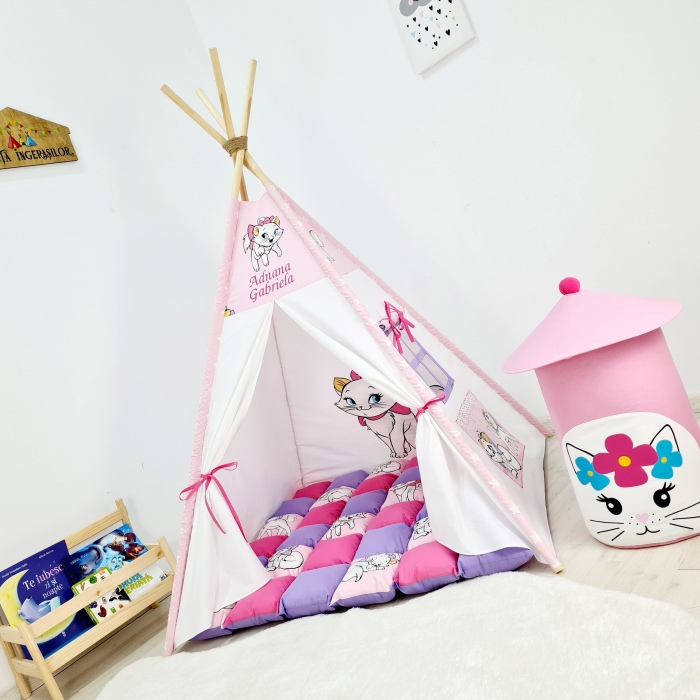 Cort teepee de joaca Pisicuta Marie [2]
