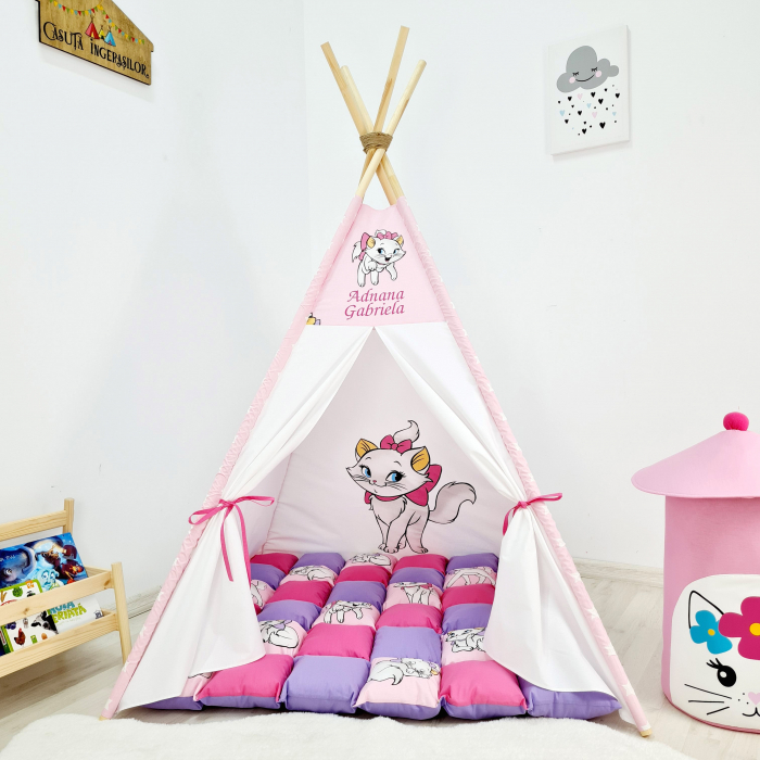 Cort teepee de joaca Pisicuta Marie [5]