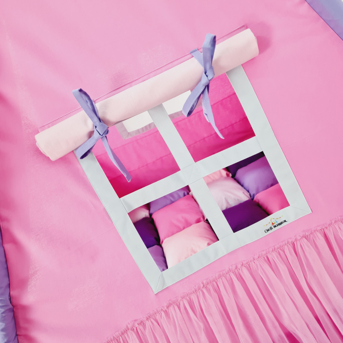 Cort teepee de joaca ruffle printesa [3]
