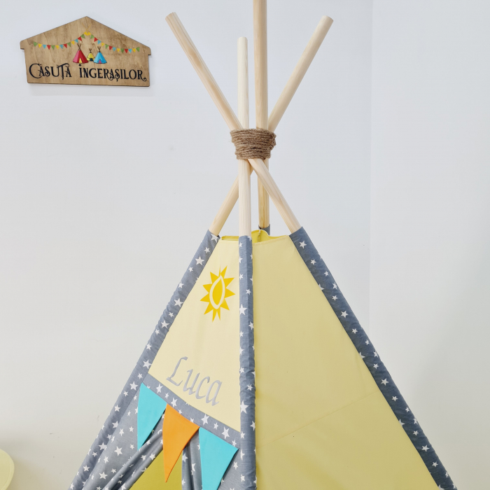 Cort de joaca teepee Luca [3]