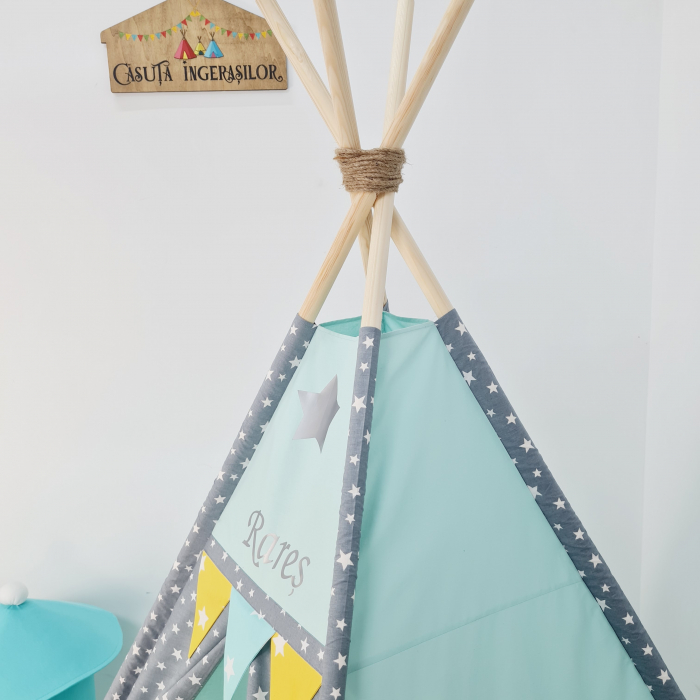 Cort de joaca teepee Milky Stars Rares [2]