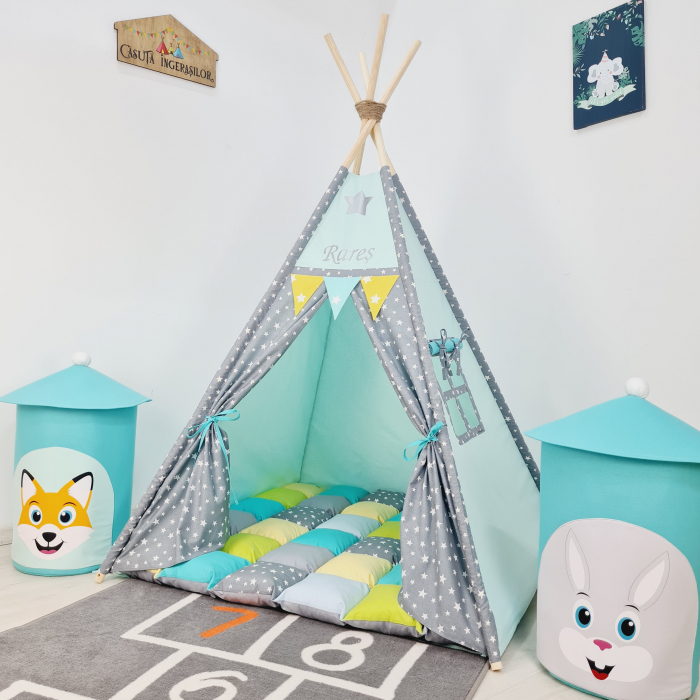 Cort de joaca teepee Milky Stars Rares [1]