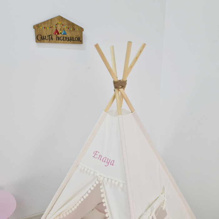 Cort teepee de joaca ivoire [2]