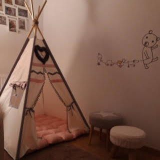 Cort teepee de joaca Sophie [6]