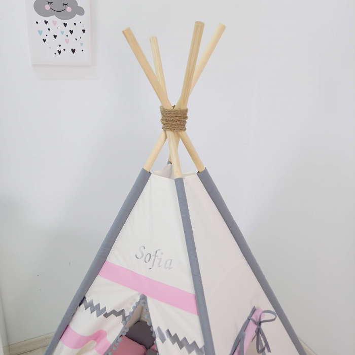 Cort teepee de joaca Sophie [4]