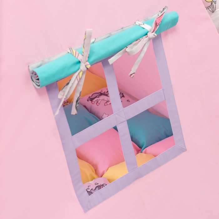 Cort teepee de joaca unicorni rozpersonalizat [4]