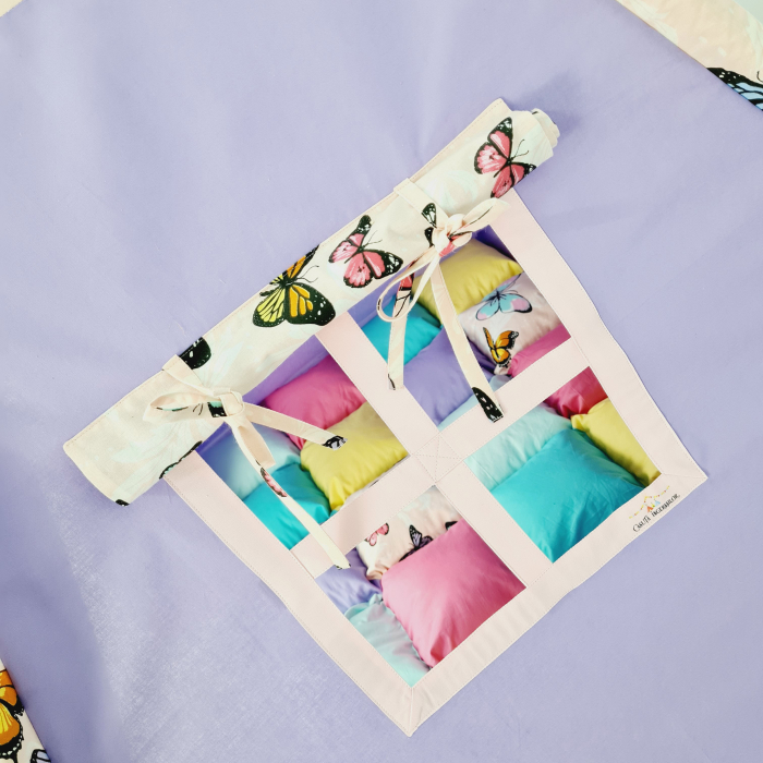 Cort teepee de joaca valsul fluturilor lila [3]