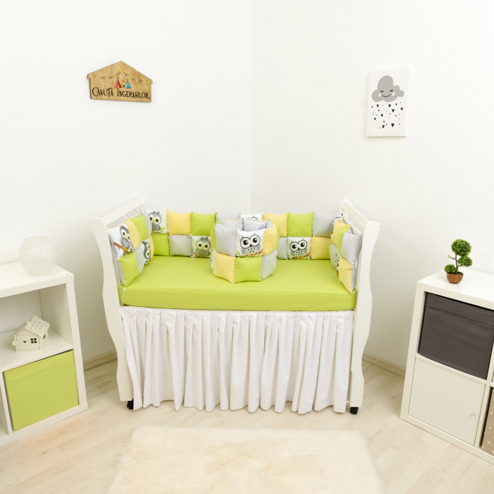 Set patut patchwork bufnite gri [1]
