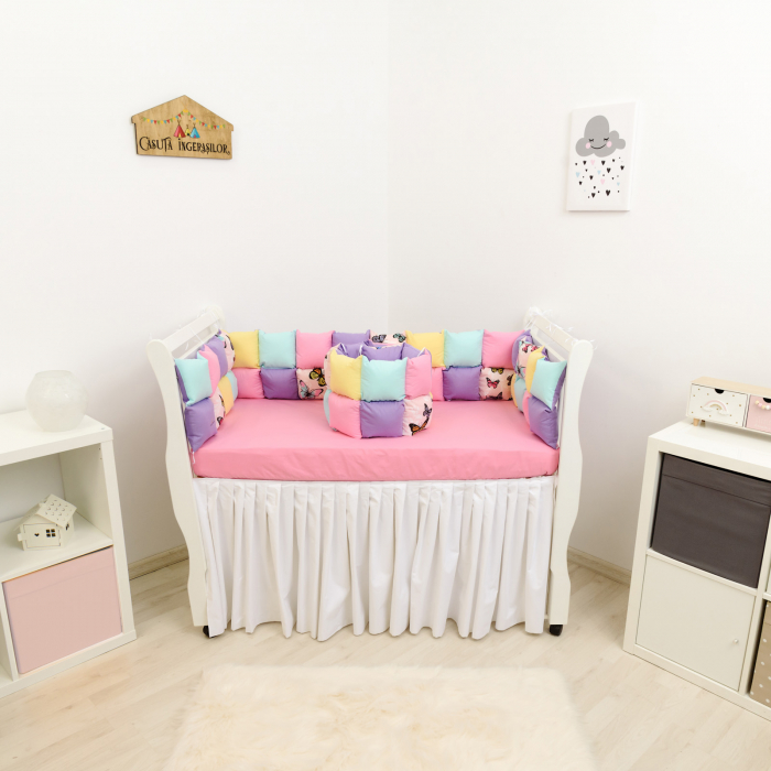 Set patut patchwork fluturi multicolori [1]