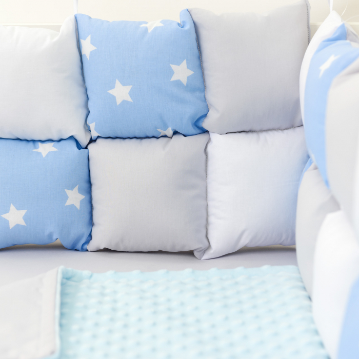 Set patut patchwork stelute/gri [2]