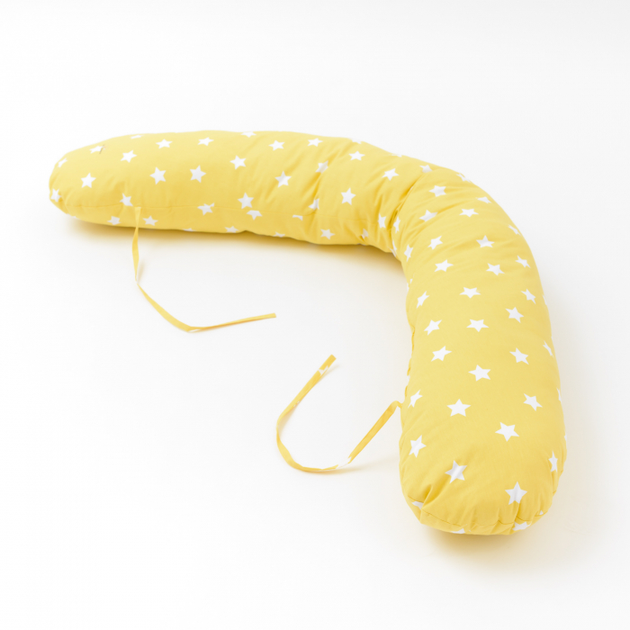 Perna pentru gravida - U white&yellow [1]