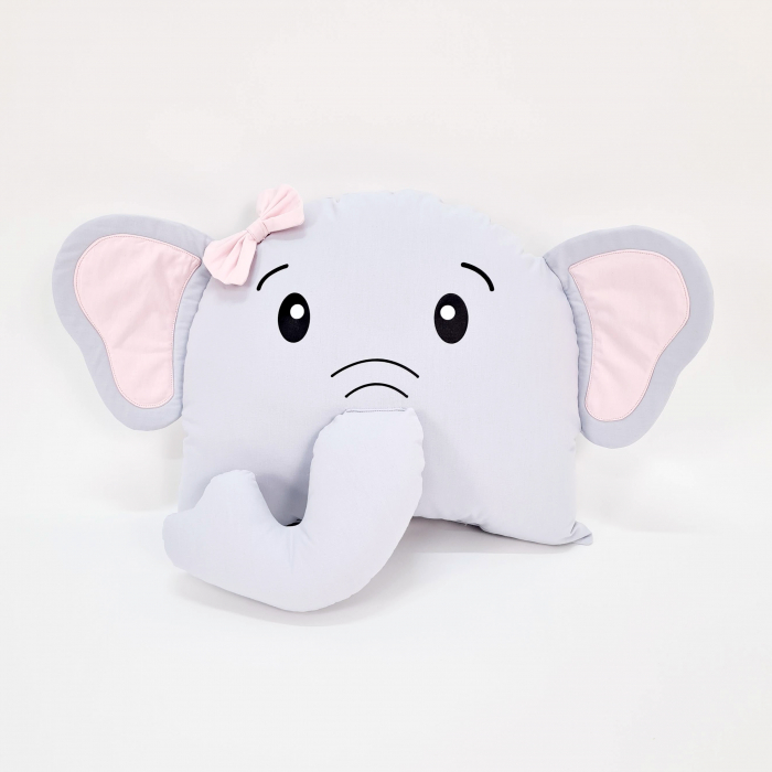 Set perne Elefanti gri / bleu - gri / roz [3]