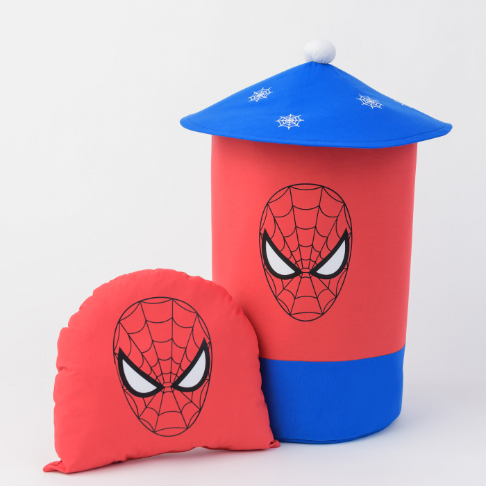 Set cos jucarii si perna animata - Spiderman [1]