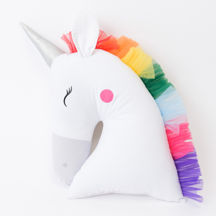 Set cos jucarii si perna animata - unicorn [2]