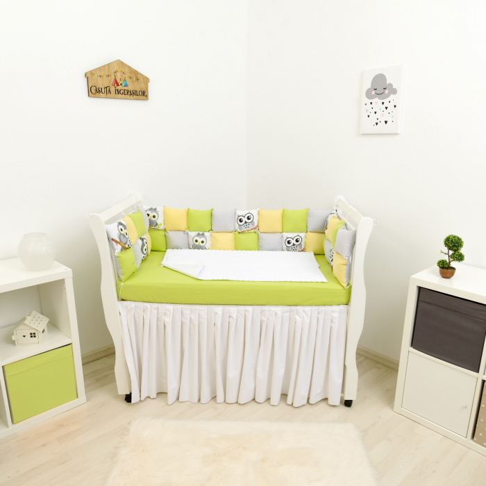 Set patut patchwork bufnite gri [1]