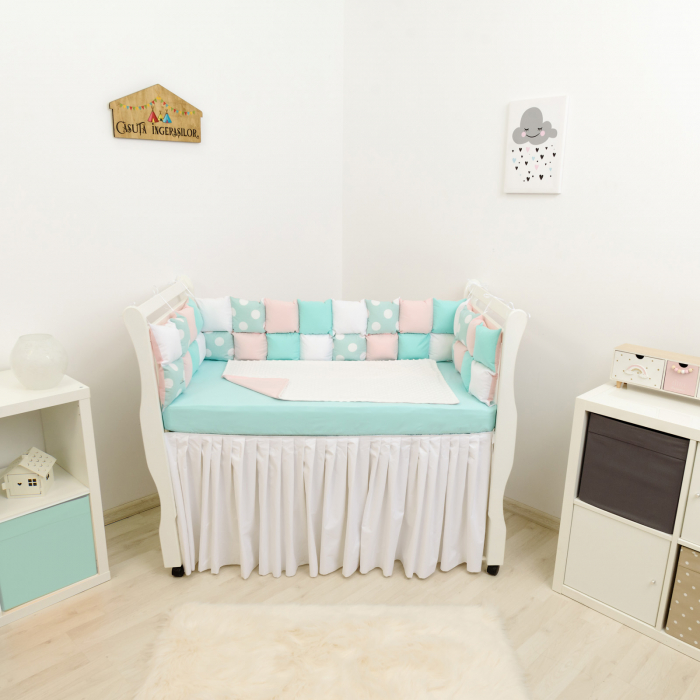 Set patut patchwork buline turcoaz [1]